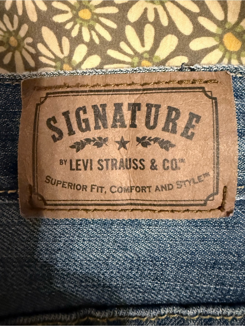 Signature by Levi Strauss Boys Blue Denim Jeans